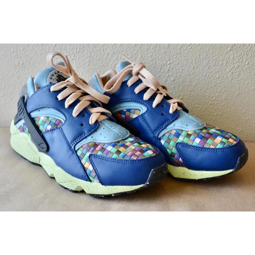 Size 8.5 - Nike Air Huarache Crater Premium Multi-Color Woven Excellent